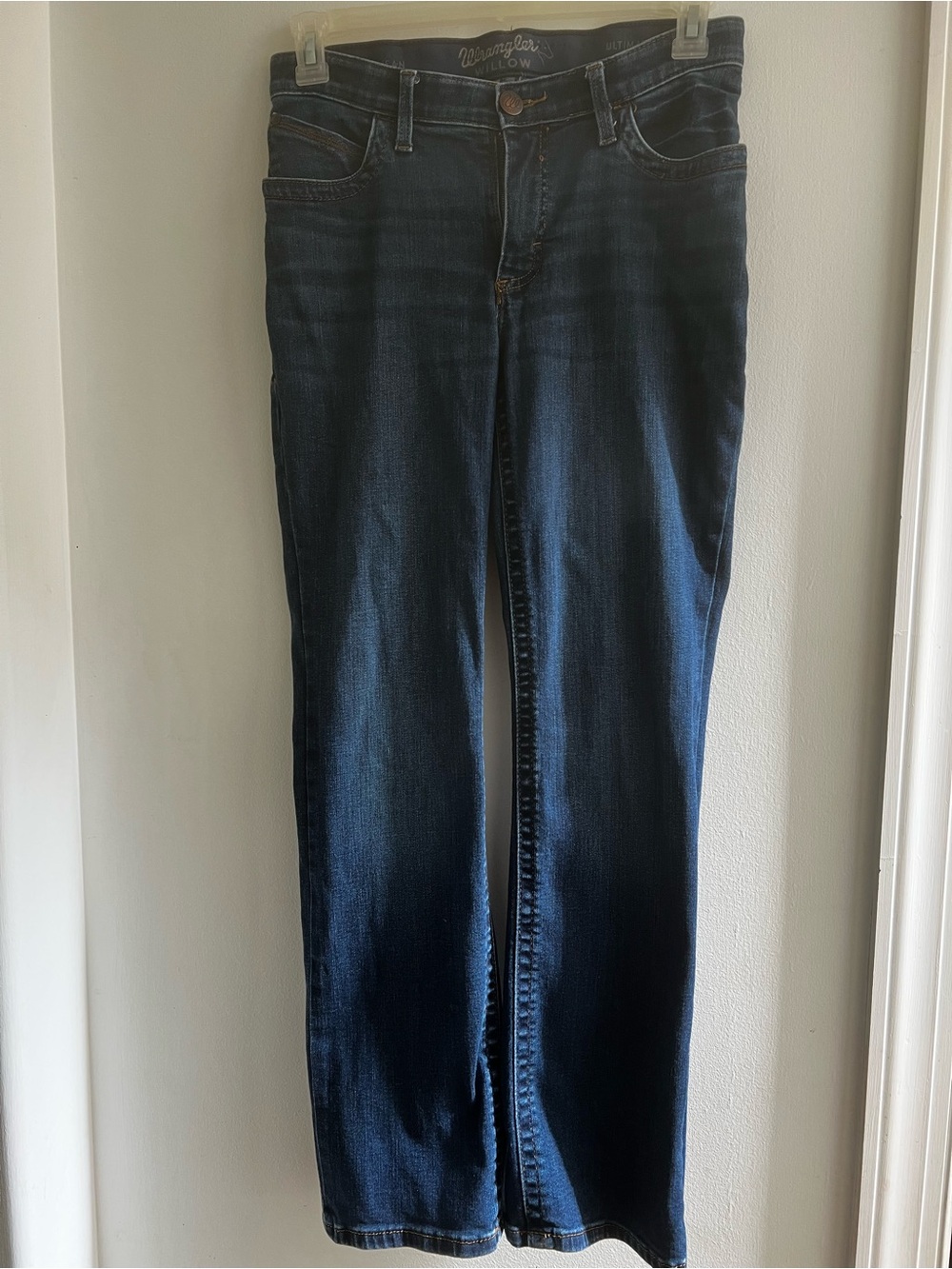 Wrangler Women’s Dark Blue Boot-Cut Jeans